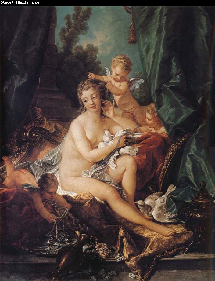 Francois Boucher The Toilette of Venus